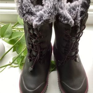 Bogs Arcata Knit Insulated Winter Snow Boot 3 NEW